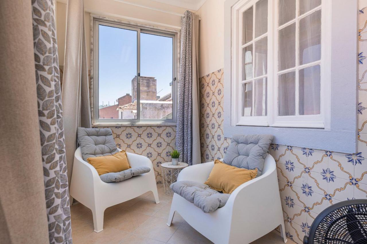 Gloria'S Terrace By Lovelystay Lisboa Eksteriør bilde